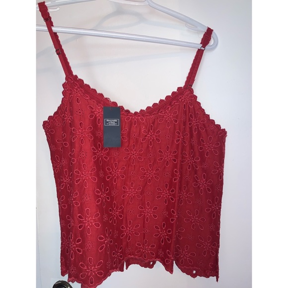 Abercrombie & Fitch Red Tank - Picture 2 of 3